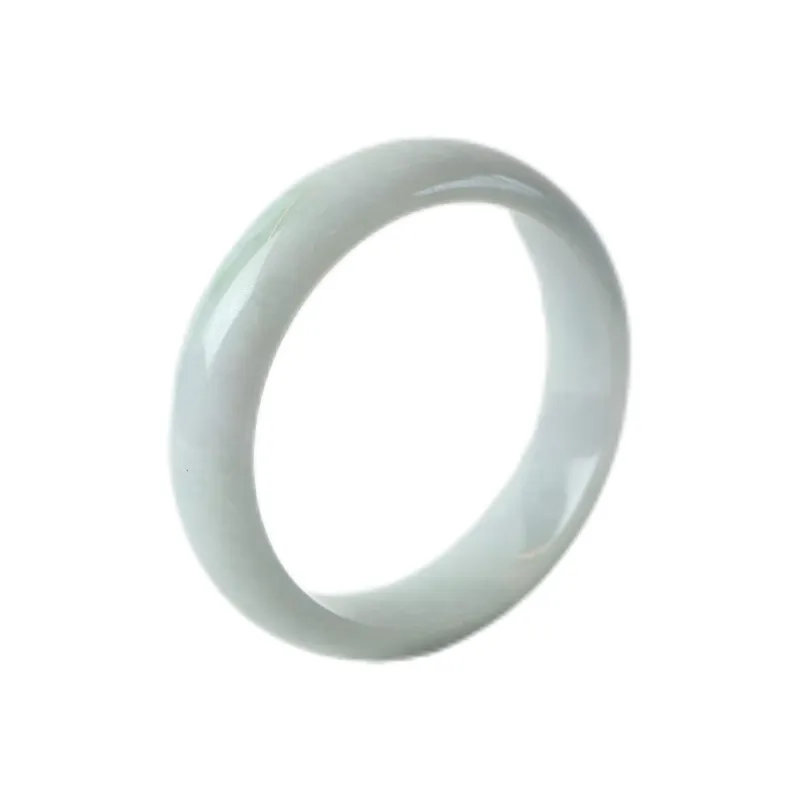 South Asia Bean Type Jadeite Bangles Unisex-0