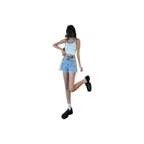 7 SEVFUN Denim Shorts Women's