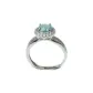 Blue Water Jadeite Ring