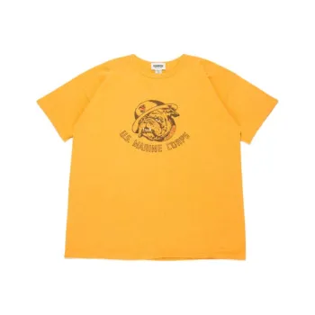 Bowwow SS25 USMC BULLDOG 8812 TEE T Shirt Unisex