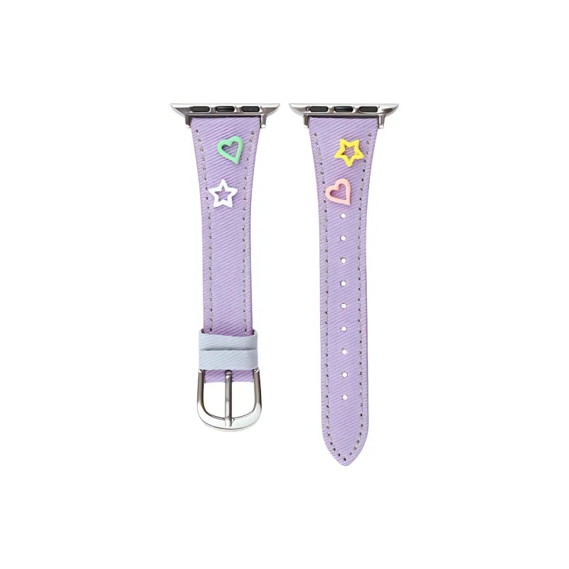 KVZUVUU Watch Band Apple Compatibility Canvas Material-0