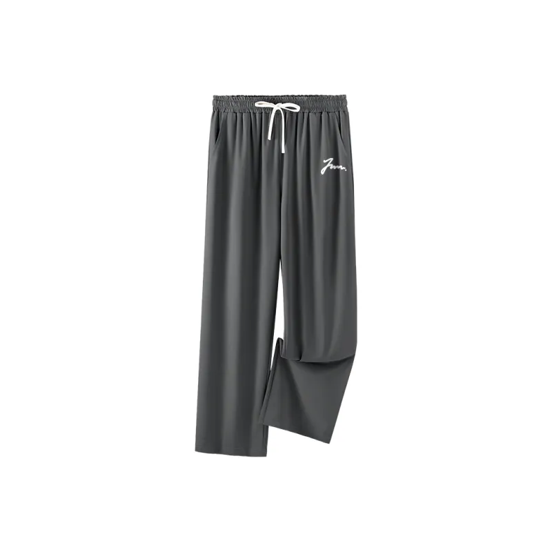 Cotton Casual Pants Unisex-3
