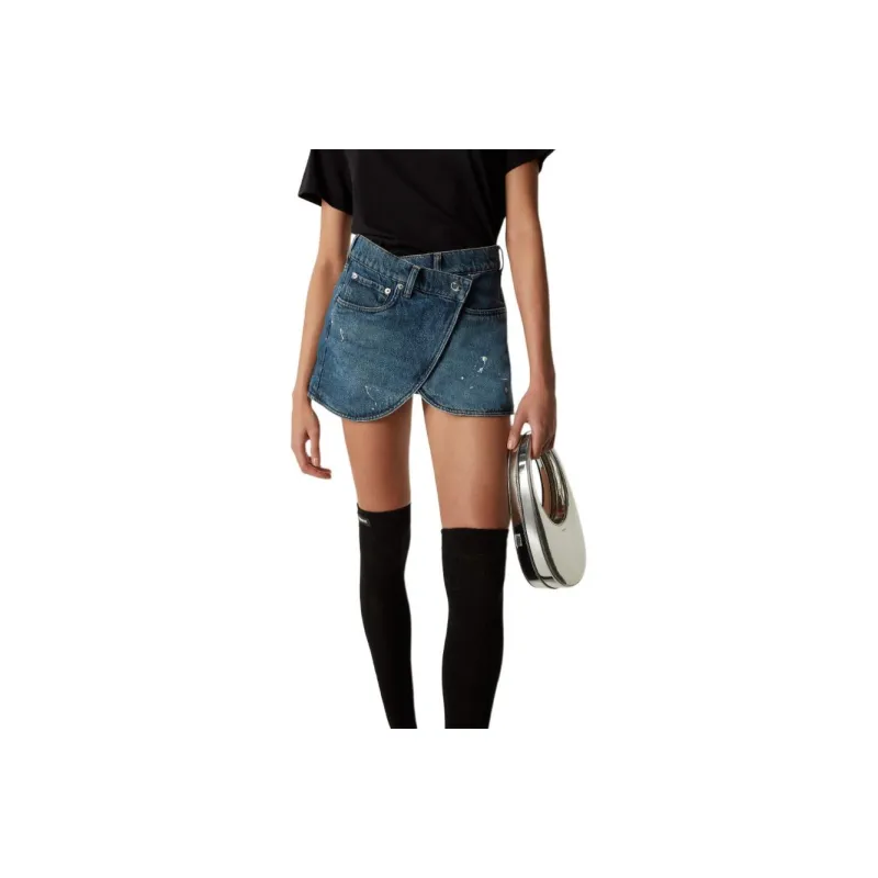 COPERNI Denim Short Skirts Women's Blue-0