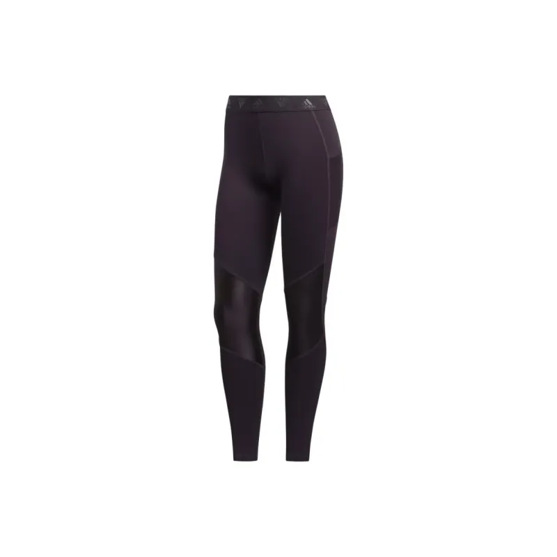 Adidas Alphaskin Glam On Athletic Trousers Women's Noble Purple-0