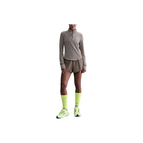 Nike runs Women's Dri FIT Uv 1/4 Zip Running Top