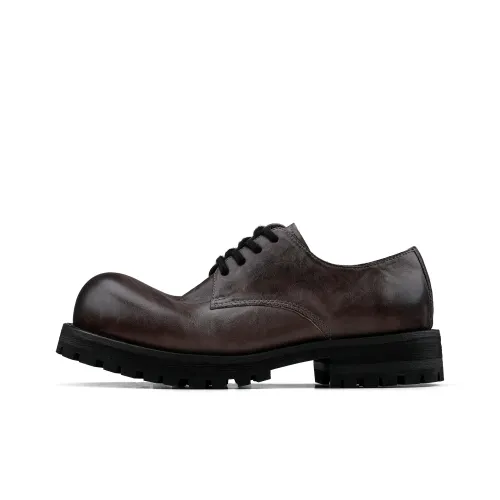 HANQIAORIJI Black Blood Series Casual Shoes Men's Rusty Gray