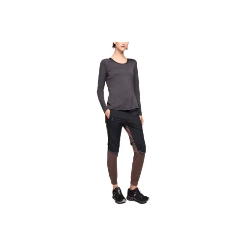 On Running Pants Sports Pants Women's Grape/Black