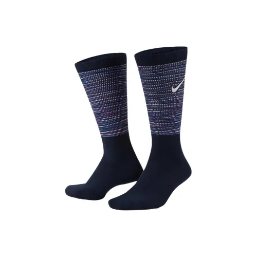Nike Basketball Socks Women's 1 Pack Marine Blue