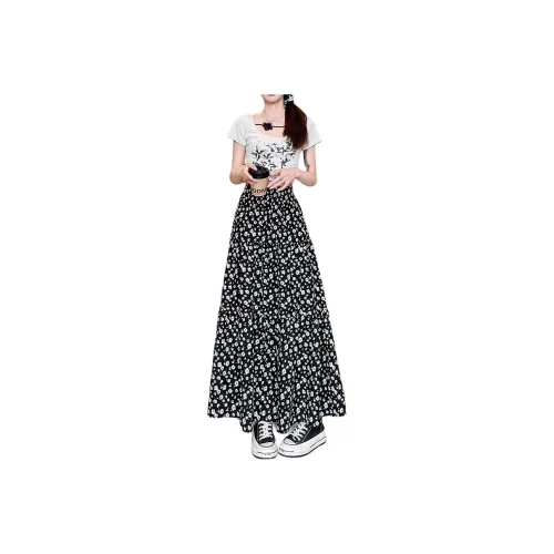 JECCI FIVE Casual Long Skirt Women's