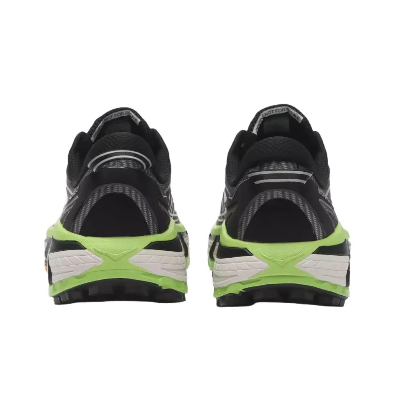 HOKA ONE ONE Mafate Speed 2 Anti Slip Wear Resistant Low Top Running Shoes Unisex Black Green-3