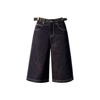 MJB Denim Shorts Women's Dark Blue
