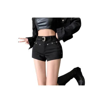 Honey Denim Shorts Women's Black