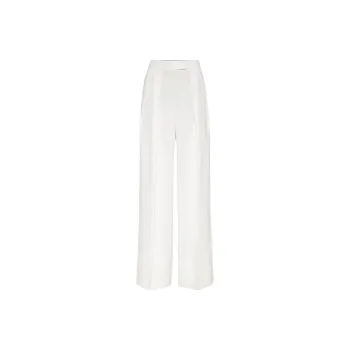 Brunello Cucinelli High Waisted Wide Leg Trousers