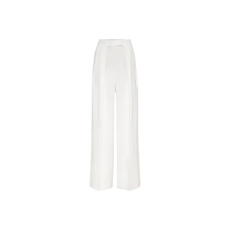 Brunello Cucinelli High Waisted Wide Leg Trousers-0