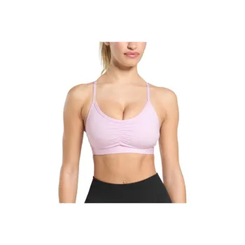 GYMSHARK Ruched Sports Underwear Women's Ice Pink