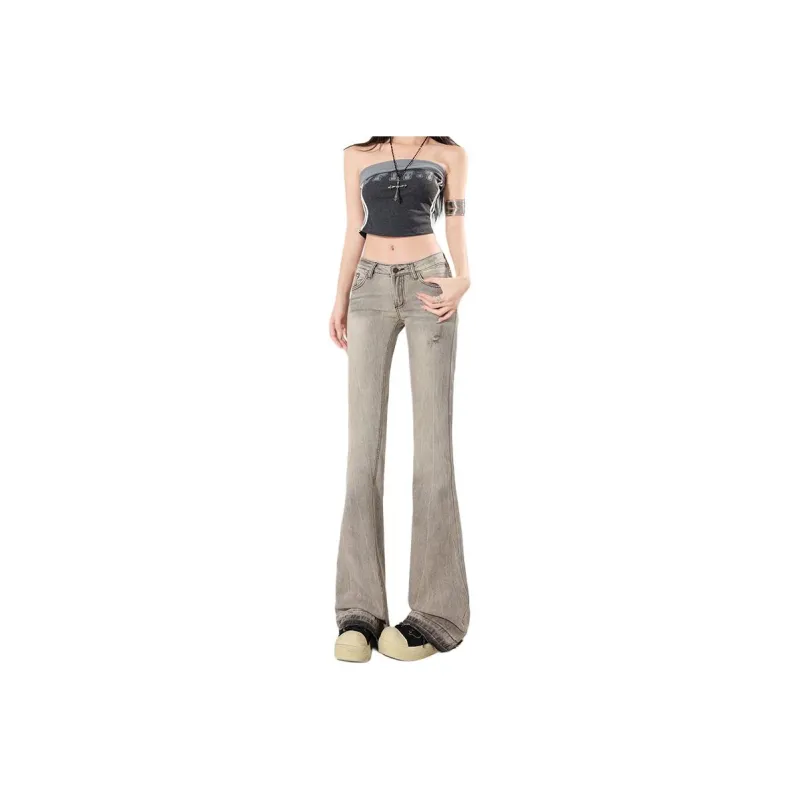 Kazakhstan Jeans Women's Smoke Gray-0