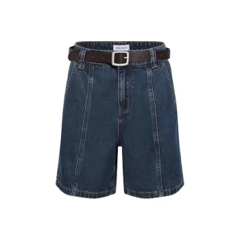URBAN REVIVO Denim Shorts Women's Blue