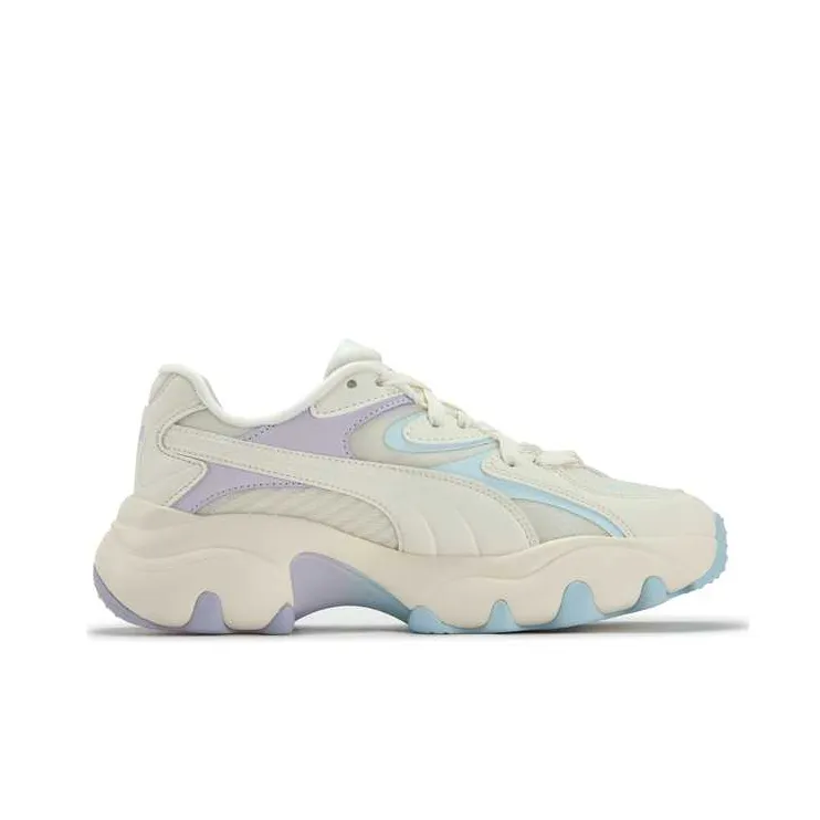 PUMA Pulsar Anti Slip Wear Resistant Low Top Chunky Sneakers Women's Beige-1