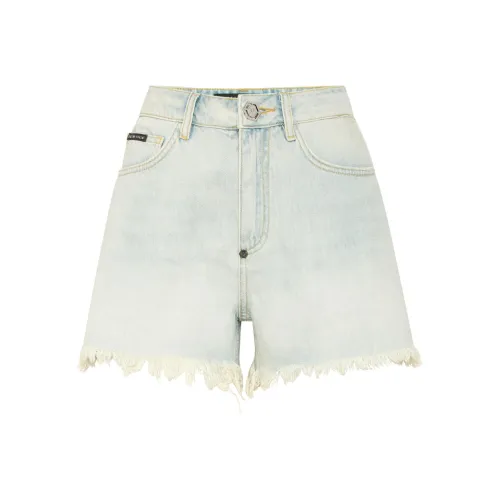 PHILIPP PLEIN Fringed edge Shorts