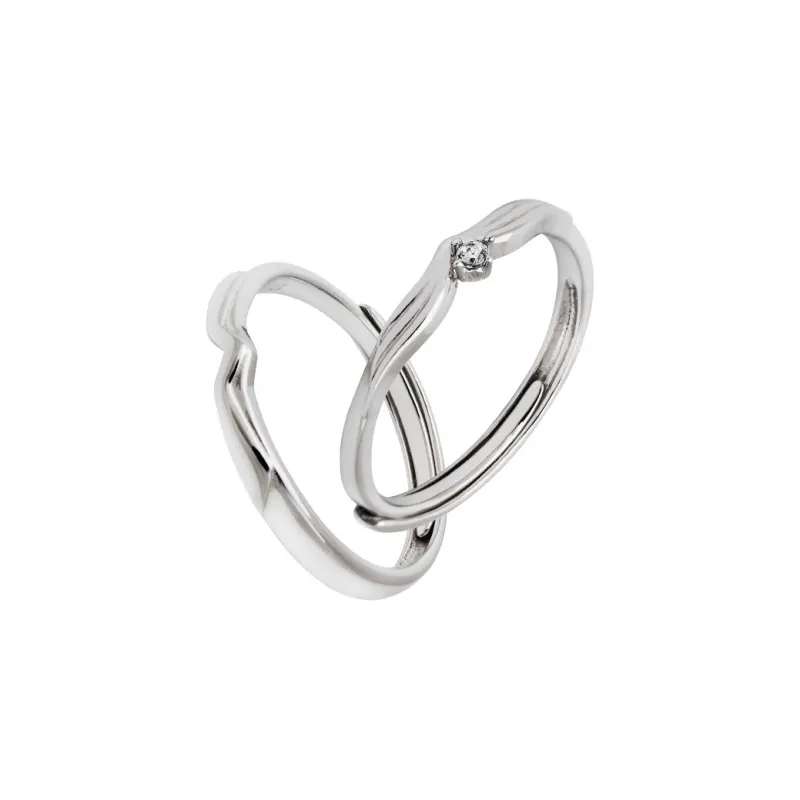 MEIYAER S925 Silver Rings Unisex-4
