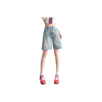 SITOL Denim Shorts Women's Blue