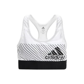 Adidas Logo Bra Sports Underwear Women's White