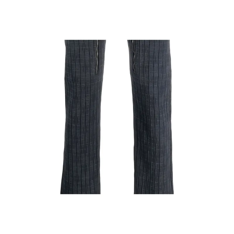 Givenchy 4G pattern Zip Jeans-3