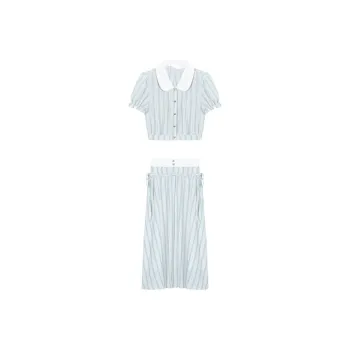 ABCMININ Two Piece Skirt Sets Women's