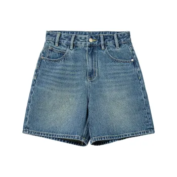 Bethine Denim Shorts Women's Dark Denim Blue
