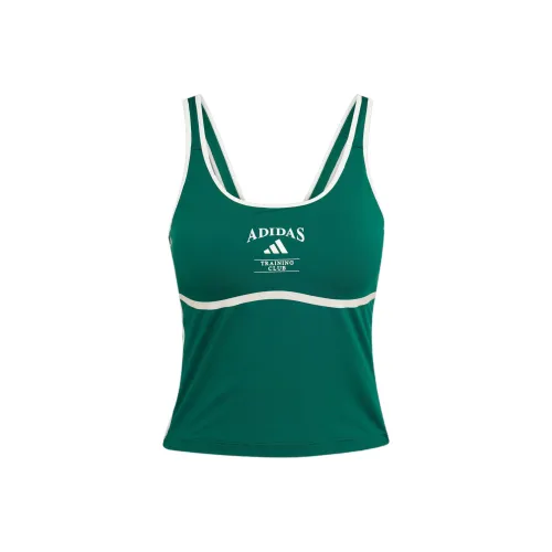 Adidas Free Shipping With AdiClub Heritage Tank Top With Integrated Low Support Bra