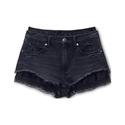 Alexander Wang Pre Styled Denim Shorts
