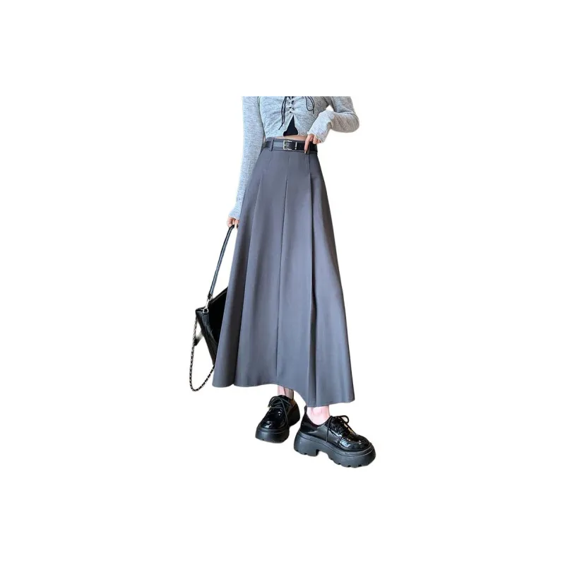 Mu Qingqing Casual Long Skirt Women's-5