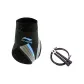 Black Blue Single Set+Steel Wire Jump Rope Black