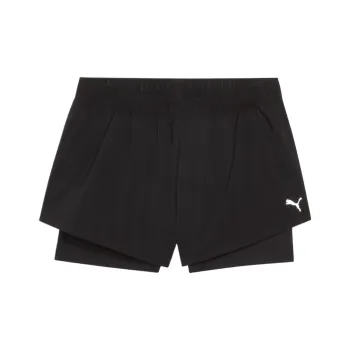 PUMA Shorts De Punto 2 En 1 Para Mujer