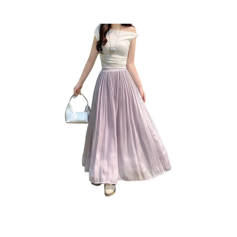 Mu Xiao Xin Casual Long Skirt Women's-5