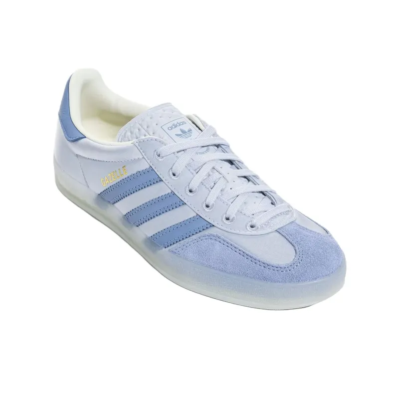 Adidas Originals GAZELLE INDOOR Anti Slip Wear Resistant Low Top Skateboard Shoes Women's Blue-2