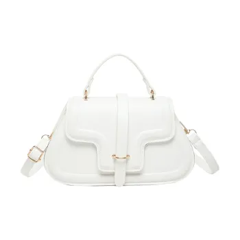 TOUTSEUL YOLO PU Handbag Women's White/Black/Red