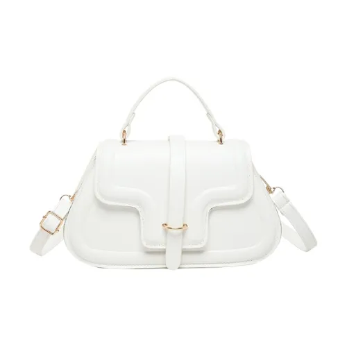 TOUTSEUL YOLO PU Handbag Women's White/Black/Red