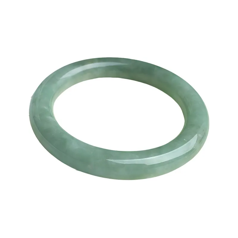 FANGCUIYUAN Glutinous Jade Bangles Women's-0