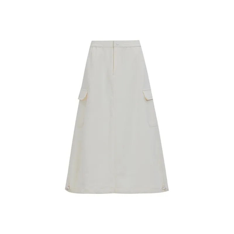 ZXZA Casual Long Skirts Women's-0