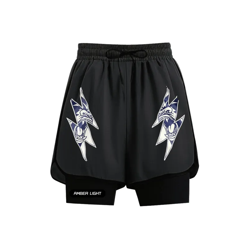 AMBER LIGHT Sports Shorts Unisex-0