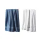2 Pack]Hilton Hotel Same Style Bath Towel-Sky Blue+Classic White (100% cotton AAA Antibacterial)
