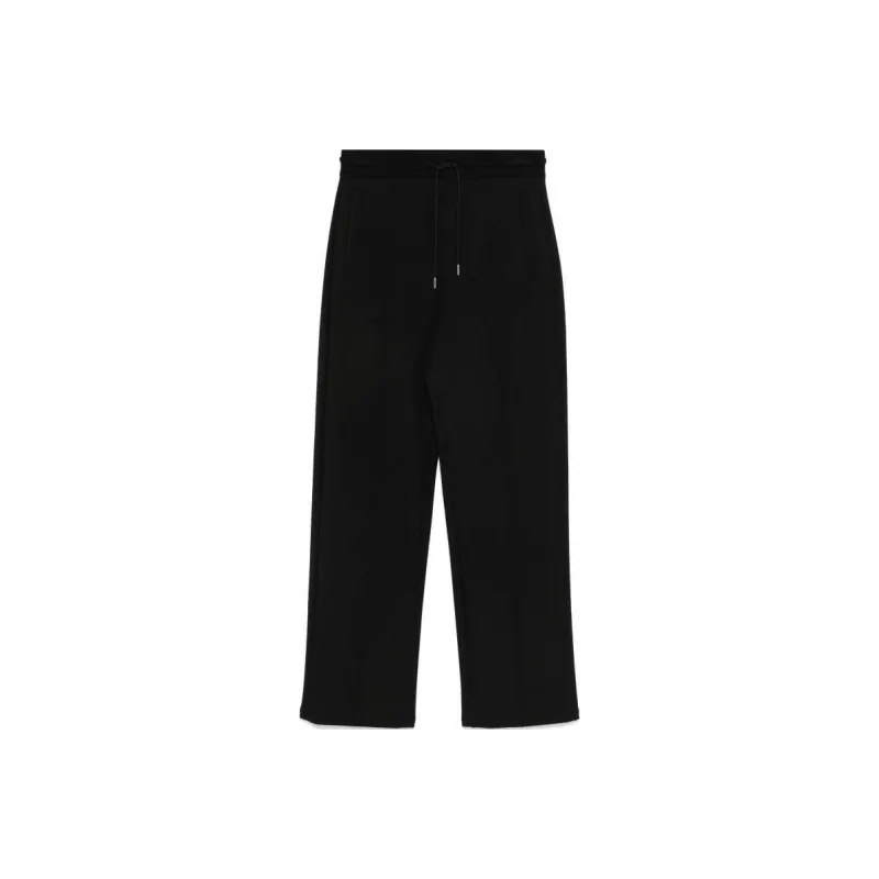 THEORY High Waist Drawstring Track Pants-0