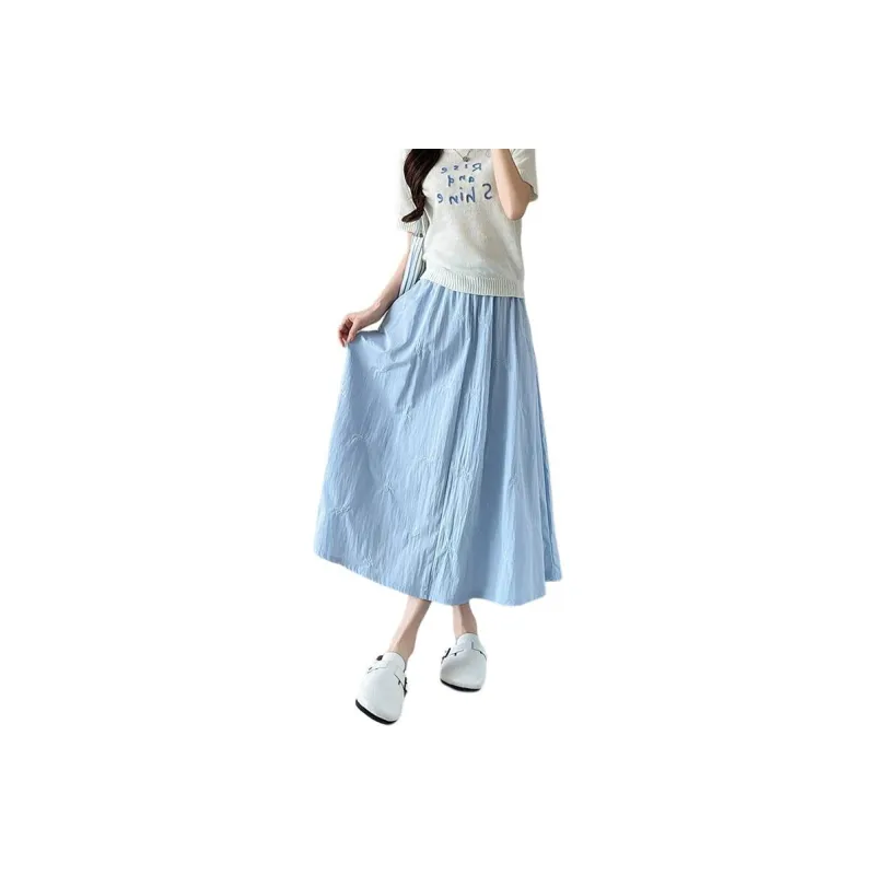 Mu Xiao Xin Casual Long Skirt Women's-6