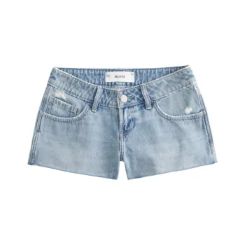 Hollister Denim Shorts Women's Light Blue