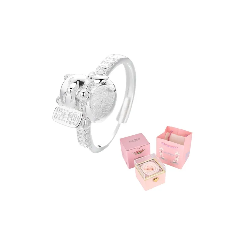 MDDHR S925 Silver Rings Women's-4