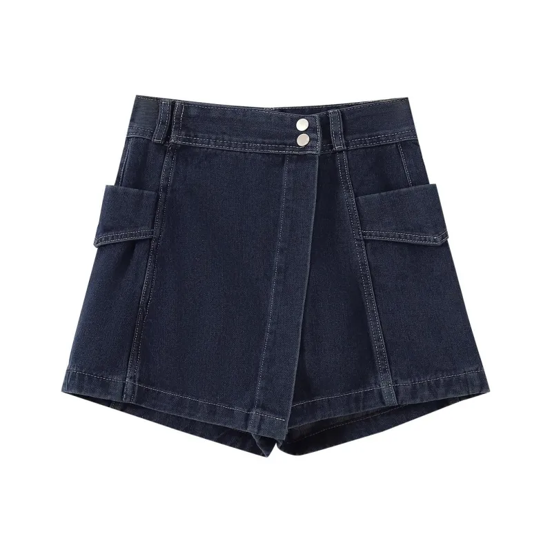 ABBY GODDESS Denim Shorts Women's-0