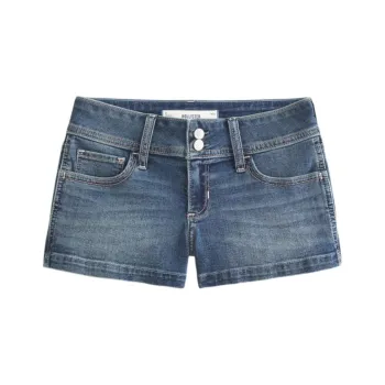Hollister Denim Shorts Women's Medium Blue