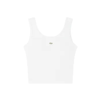 FILA MILANO Italy Version Luxury Style Sports Collection Lifestyle Sport Vests Women's Cloud White