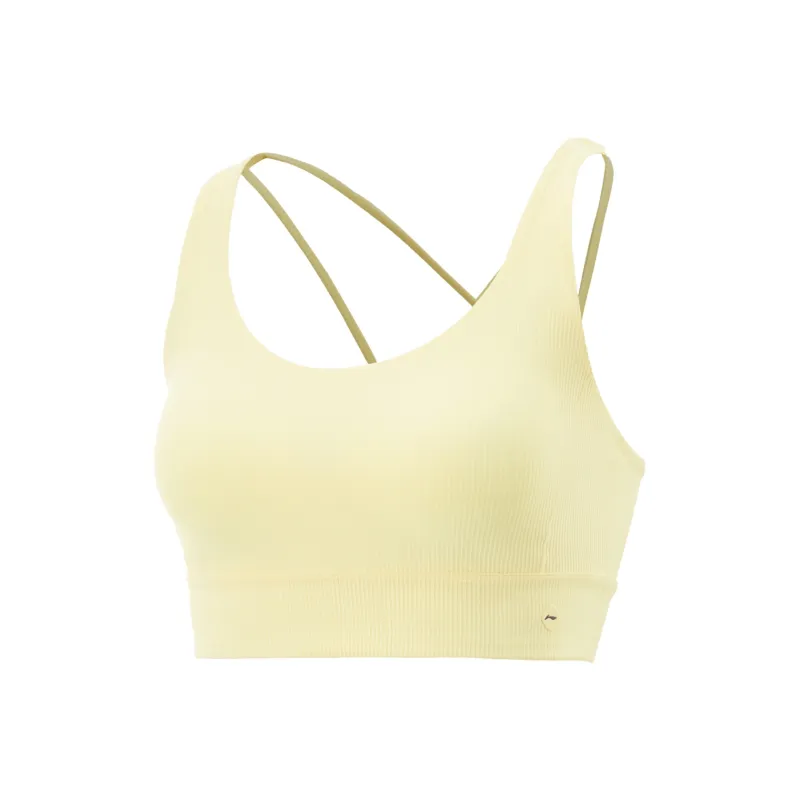 LiNing Fitness Series Sports Underwear Women's Tender Goose Yellow-0